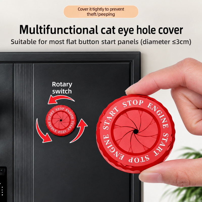 Car Spider Start Button Cover