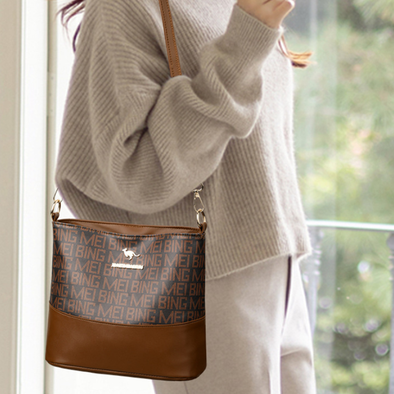 Retro Soft Versatile Leather Shoulder Bag