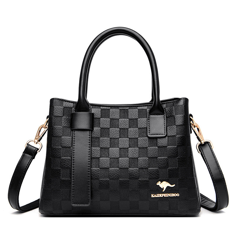 Classic Grid Handbag