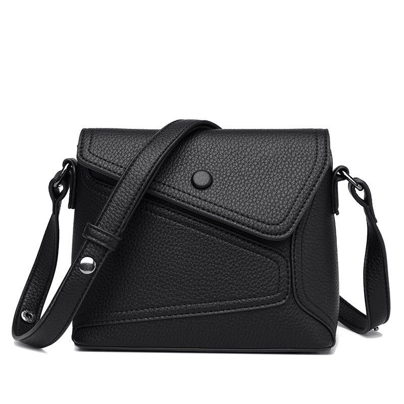 Horizontal Design Square Crossbody Bag